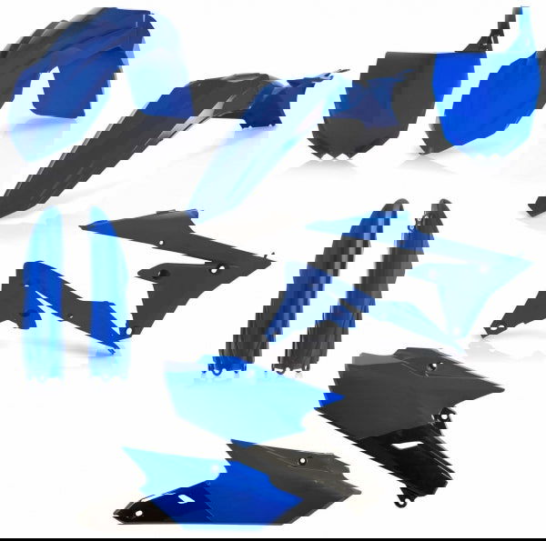 ACERBIS PLASTIC KIT YAMAHA YZF 250 14-18 450 14-17 BLUE - Westeffex