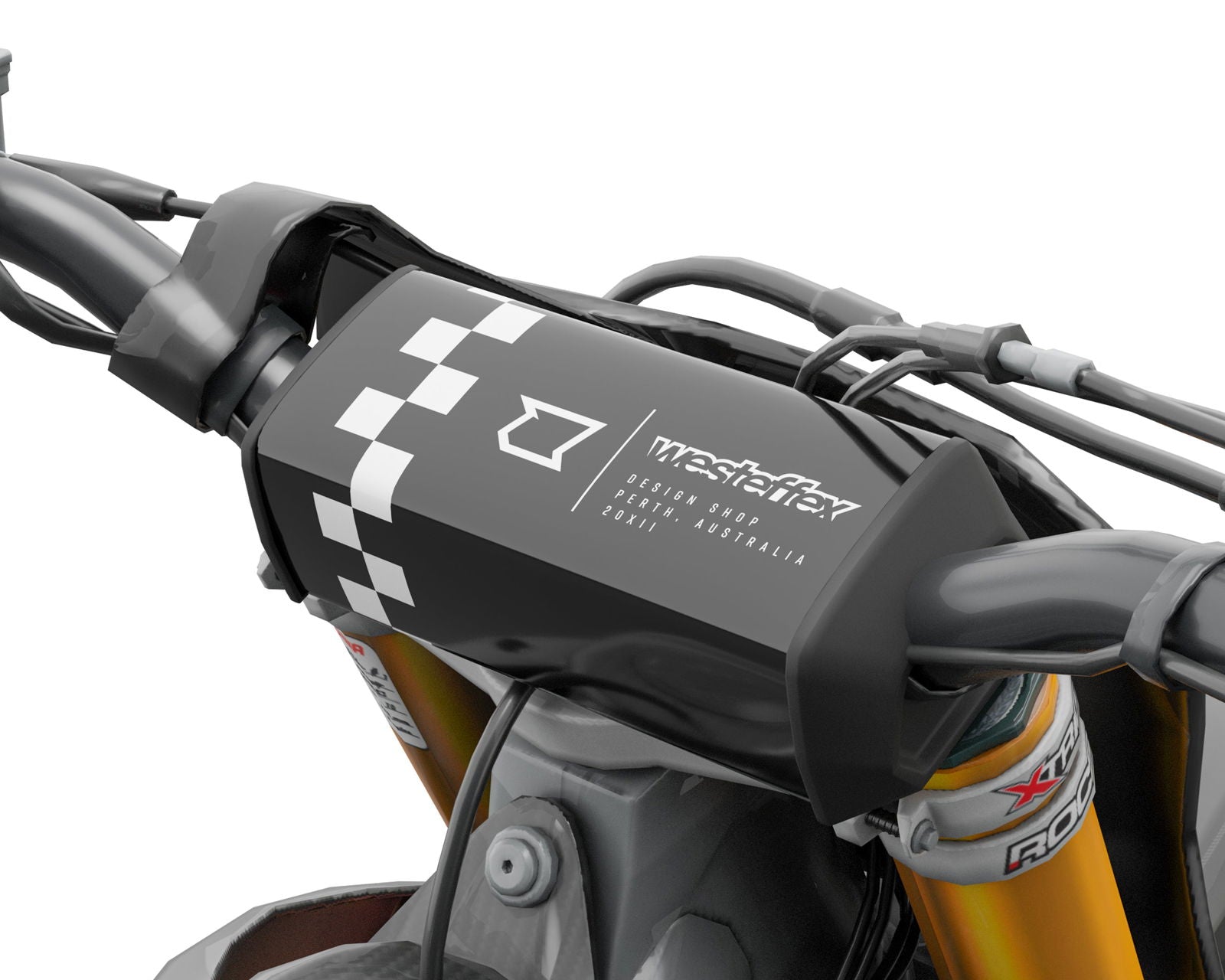 Barpad Decal - CHECKERS - Westeffex