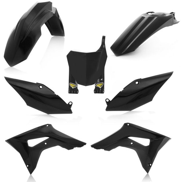 CYCRA PLASTIC KIT HONDA CRF 250 18-21 450 17-20 BLACK - Westeffex