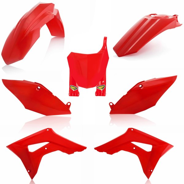 CYCRA PLASTIC KIT HONDA CRF 250 18-21 450 17-20 RED - Westeffex