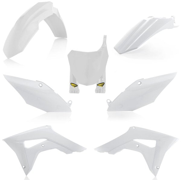 CYCRA PLASTIC KIT HONDA CRF 250 18-21 450 17-20 WHITE - Westeffex