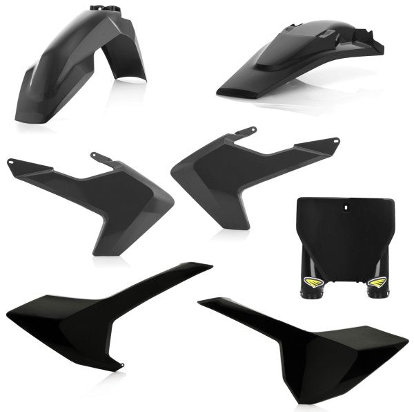 CYCRA PLASTIC KIT HUSQVARNA TC FC 16-18 BLACK - Westeffex