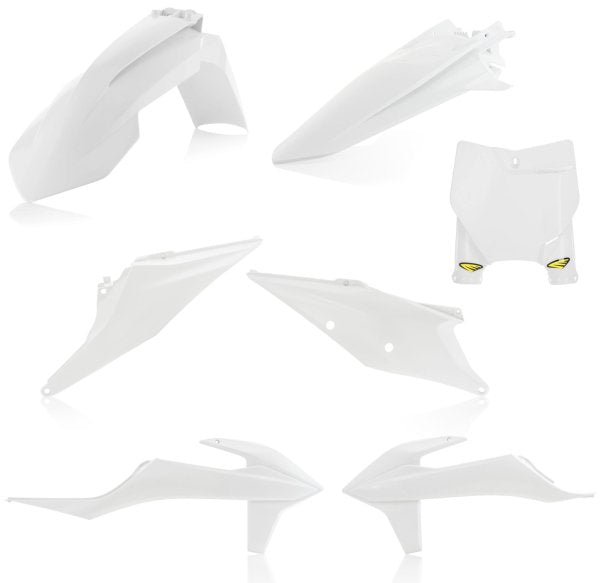 CYCRA PLASTIC KIT KTM SX SXF 19-22 WHITE - Westeffex