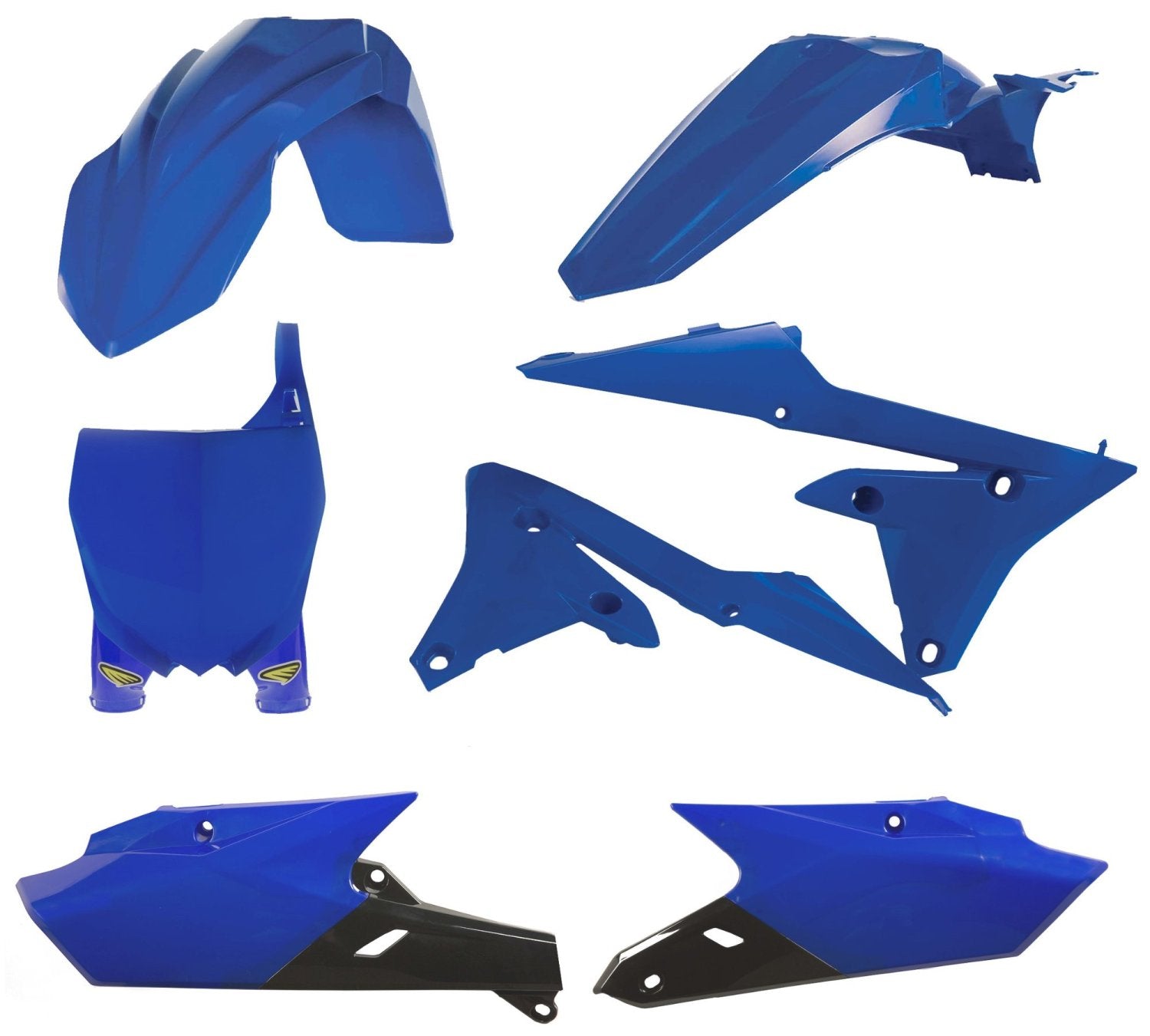 CYCRA PLASTIC KIT YAMAHA YZF 250 14-18 450 14-17 BLUE - Westeffex