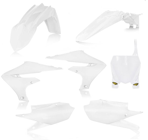 CYCRA PLASTIC KIT YZF 250 19-23 450 18-22 WHITE - Westeffex