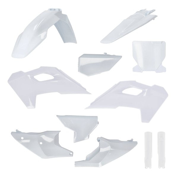 iPLASTIX PLASTIC KIT HUSQVARNA TC FC 23-24 WHITE - Westeffex