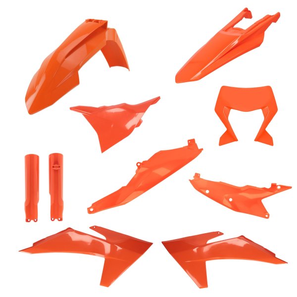 iPLASTIX PLASTIC KIT KTM EXC EXCF 24 ORANGE - Westeffex