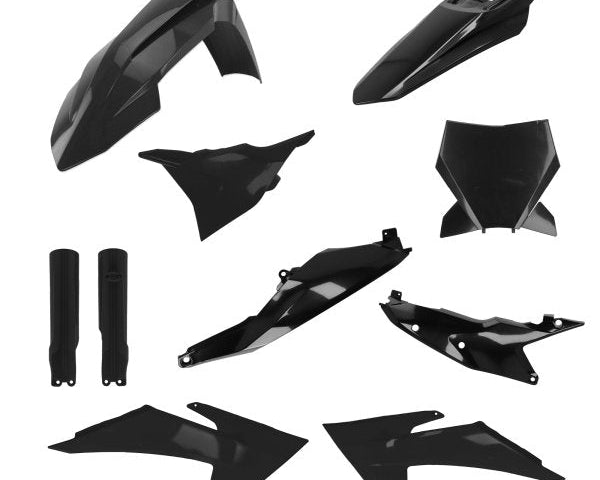 iPLASTIX PLASTIC KIT KTM SX SXF 23-24 BLACK - Westeffex