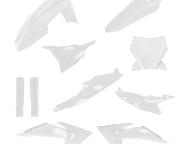 iPLASTIX PLASTIC KIT KTM SX SXF 23-24 WHITE - Westeffex