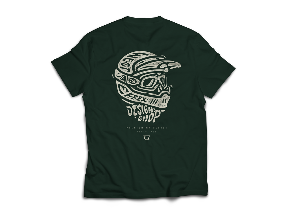 Westeffex Helmet Tee - Pine Green - Westeffex