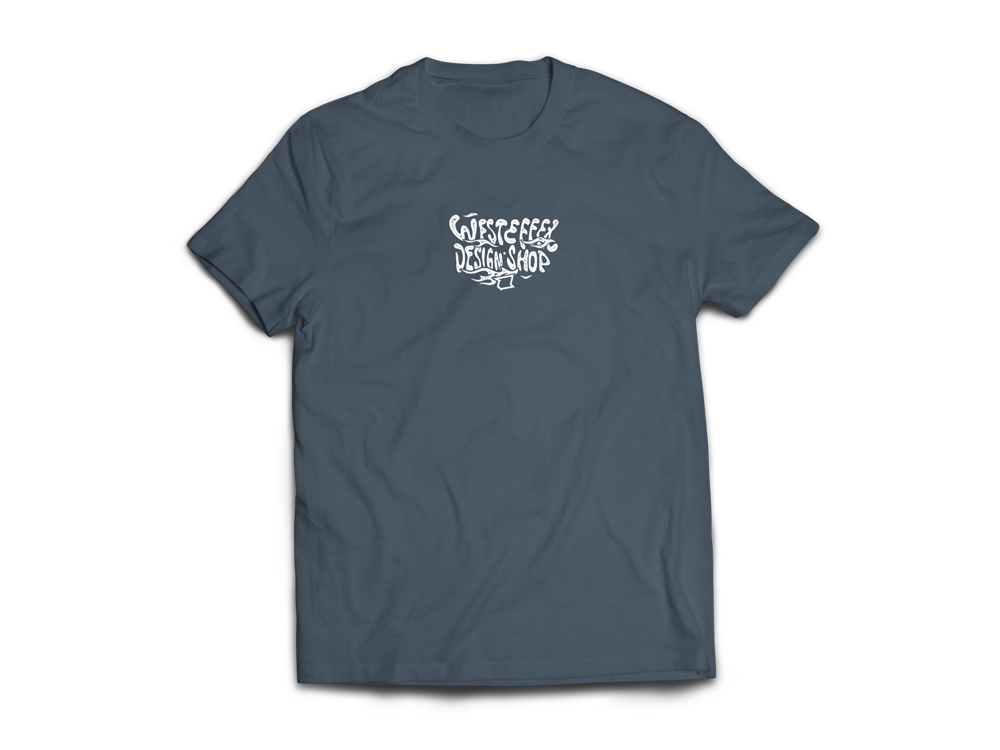 Westeffex Burning Rubber Tee - Petrol Blue - Westeffex