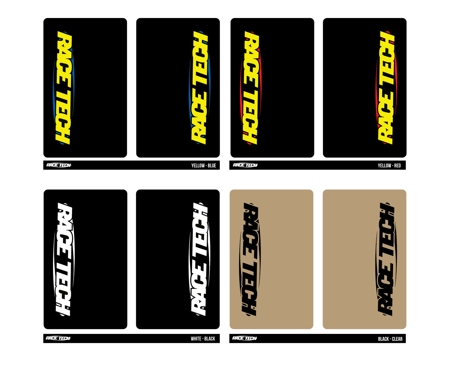 RaceTech Fork Decals - Westeffex