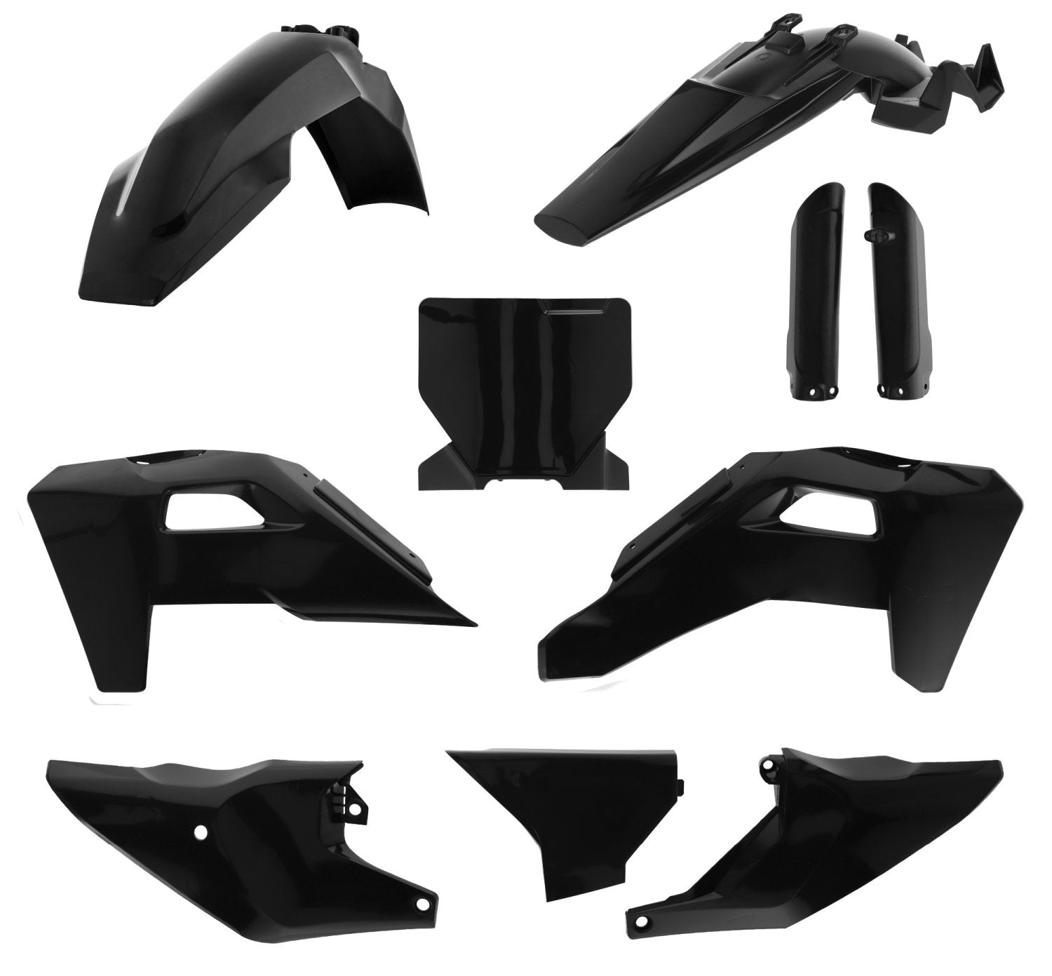 ACERBIS PLASTIC KIT HUSQVARNA TC 85 25-26 BLACK