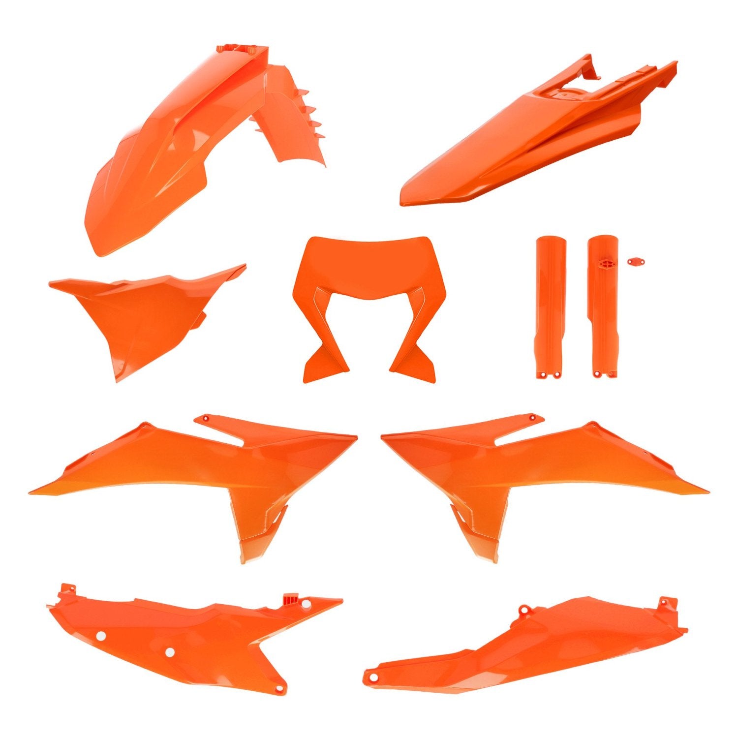ACERBIS PLASTIC KIT KTM EXC EXCF 26 ORANGE