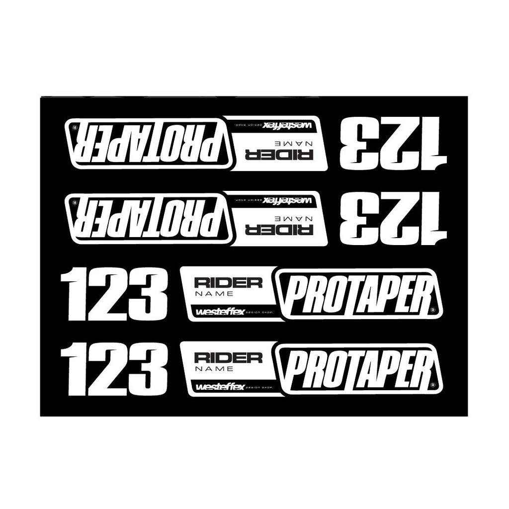 Barpad Decal - ProTaper PRO1 - Westeffex