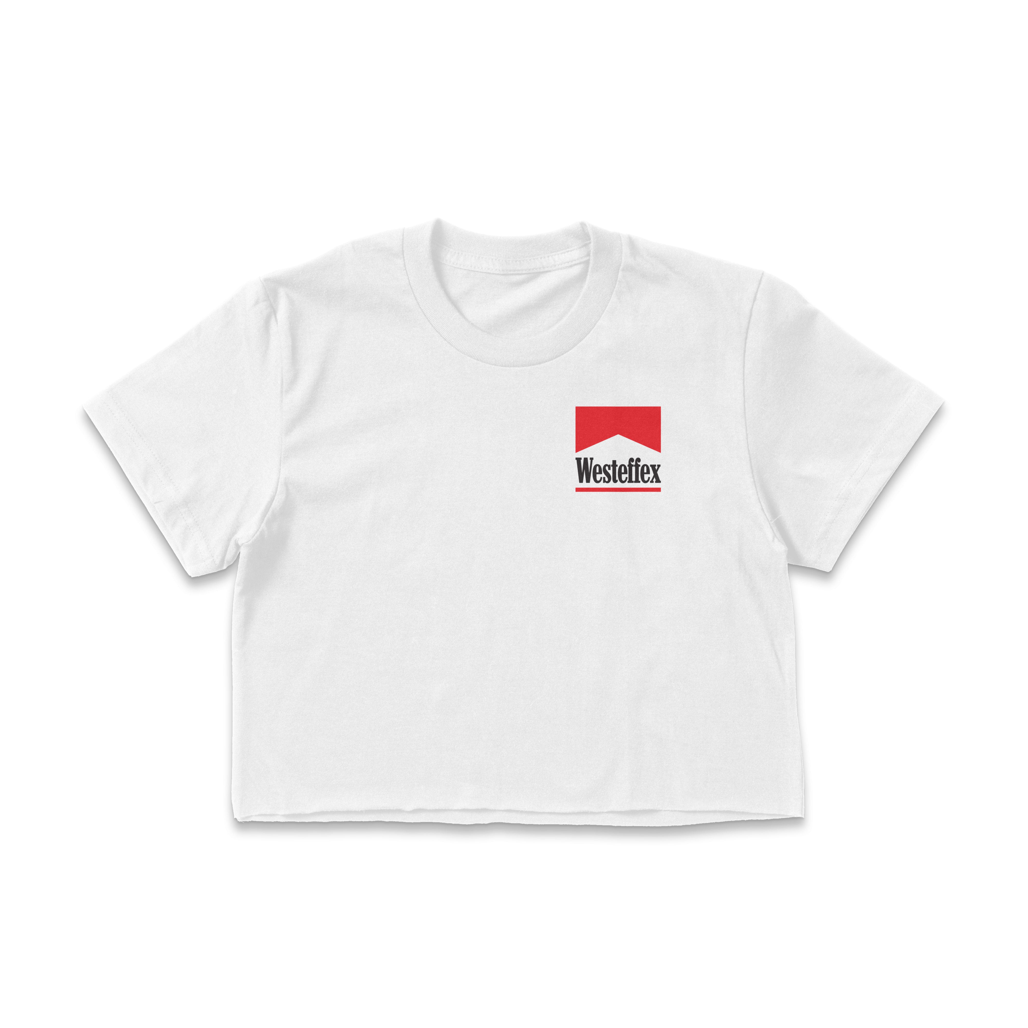CROPPED "RED LABEL" TEE