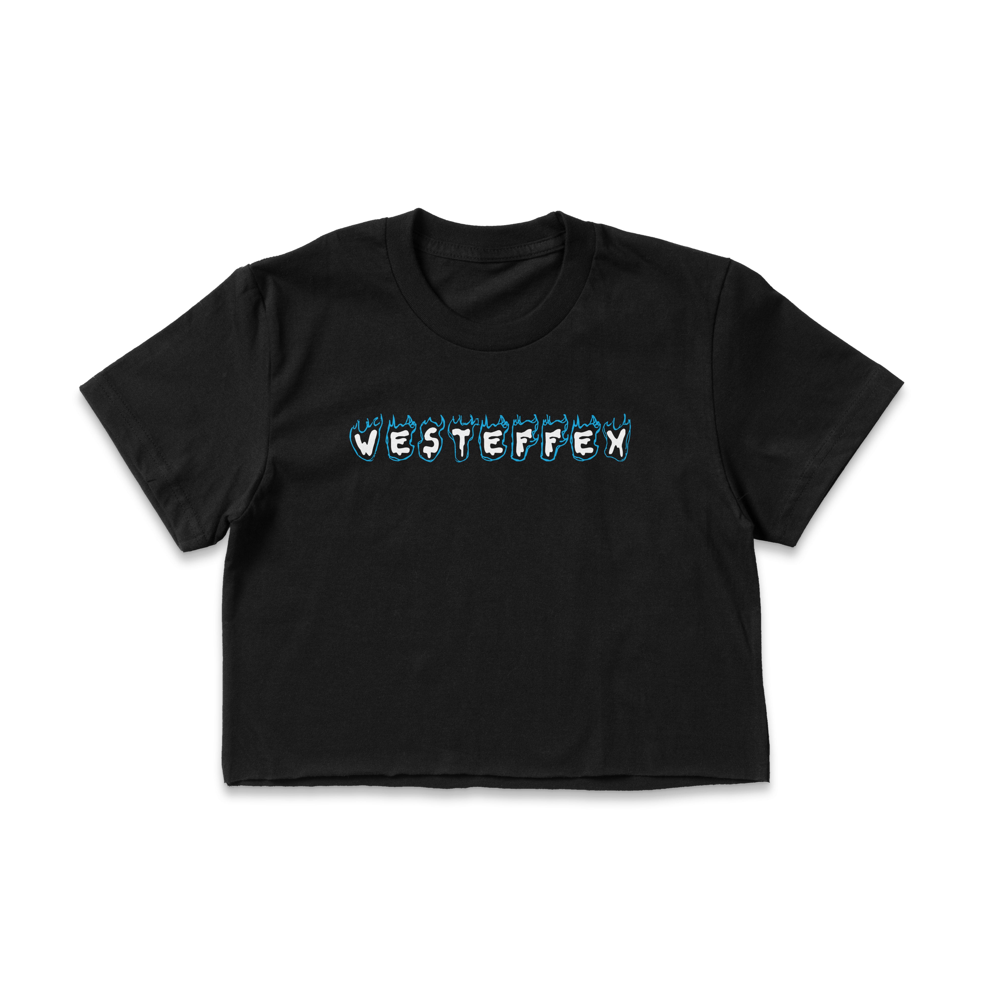 CROPPED "MELT" TEE