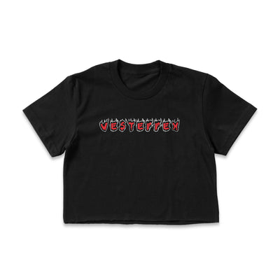 CROPPED "MELT" TEE