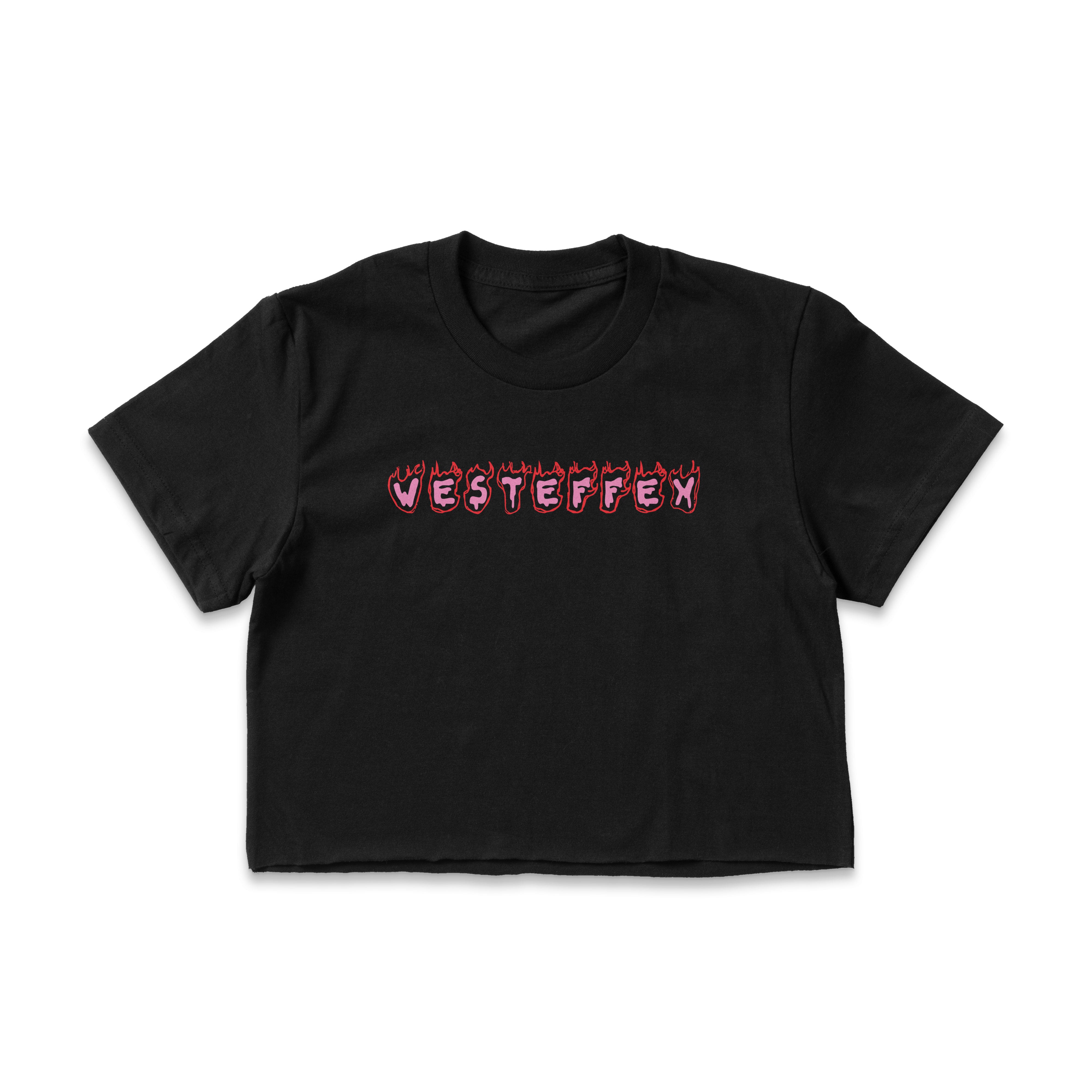 CROPPED "MELT" TEE