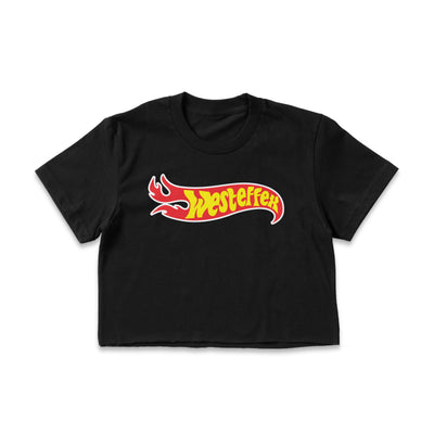 CROPPED "HOTROD" TEE