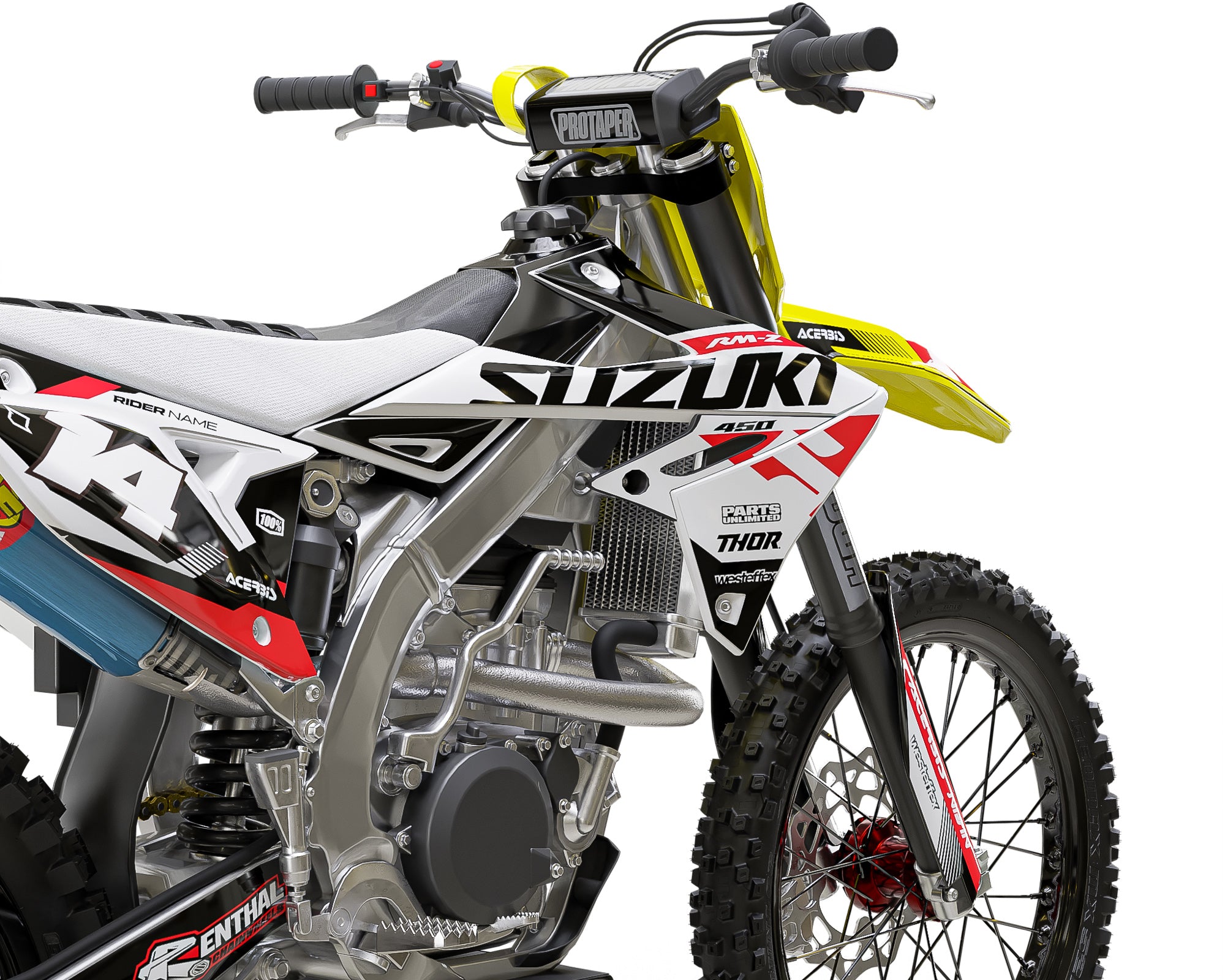 Suzuki Savage - White