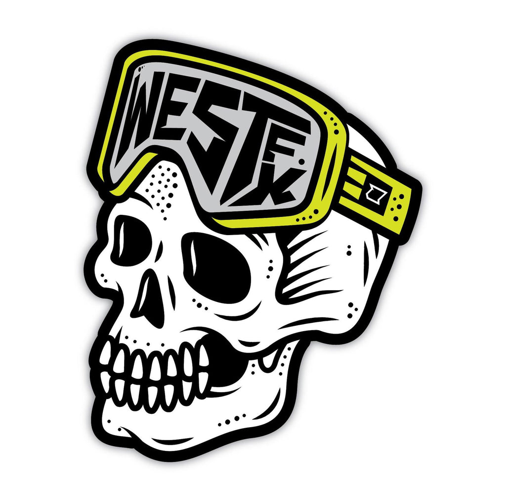 SKULL STICKER - Westeffex