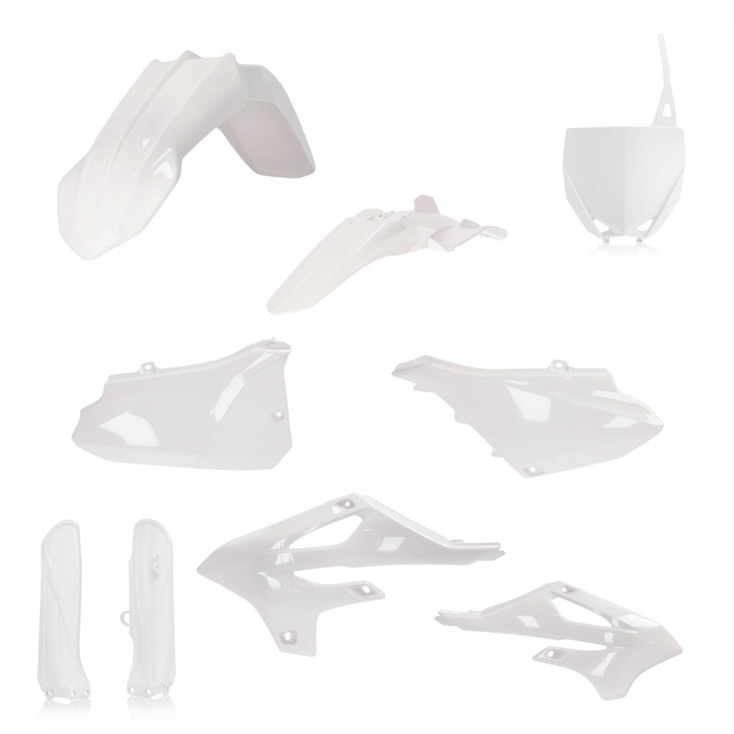 ACERBIS PLASTIC KIT YAMAHA YZ 85 22-26 White