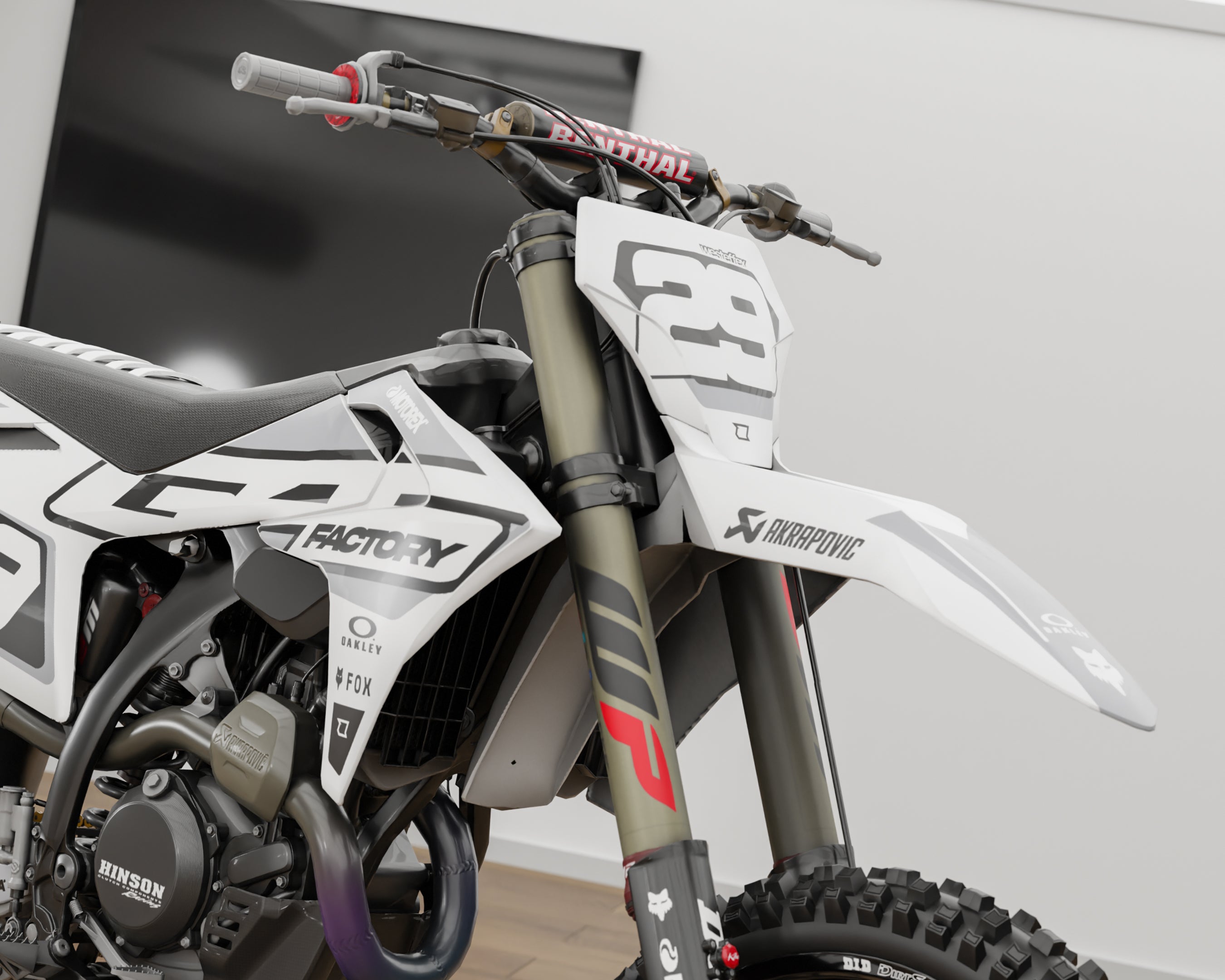 GASGAS LIMIT - WHITE - Westeffex