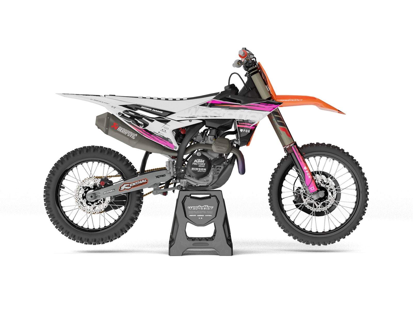 KTM RISE - WHITE - Westeffex