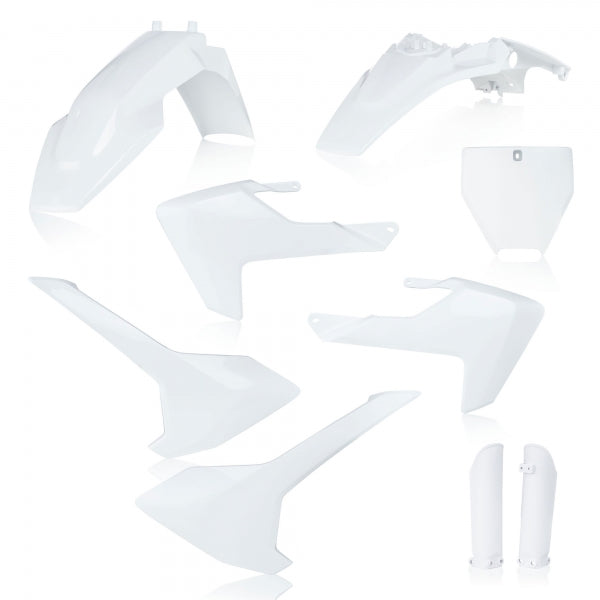 ACERBIS PLASTIC KIT HUSQVARNA TC 65 16-23 WHITE - Westeffex