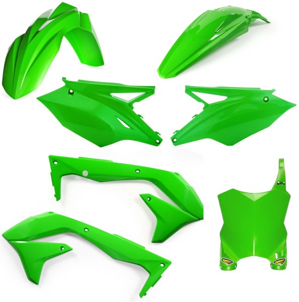 CYCRA PLASTIC KIT KAWASAKI KXF 450 16-18 GREEN - Westeffex