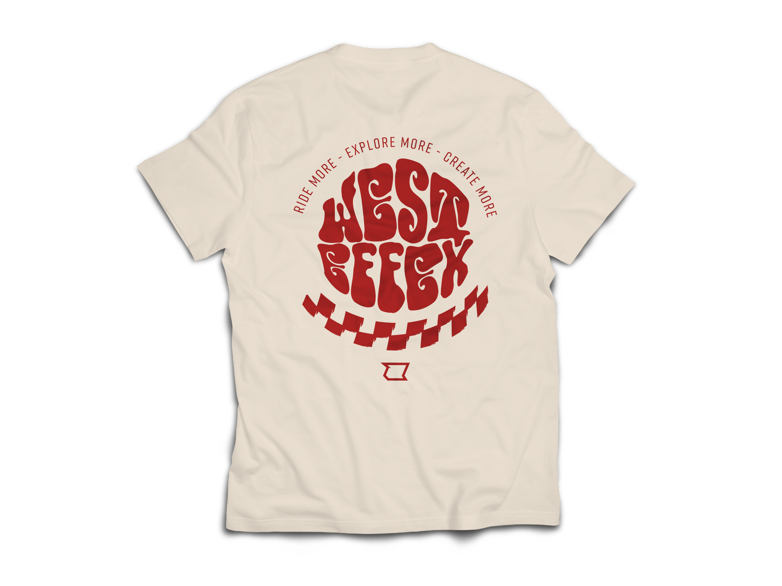 Westeffex Warped Tee - Beige - Westeffex